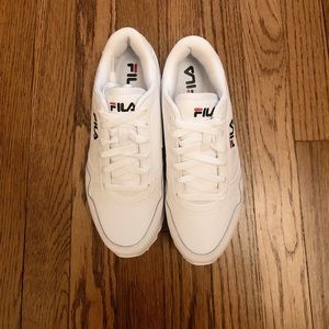 white filas